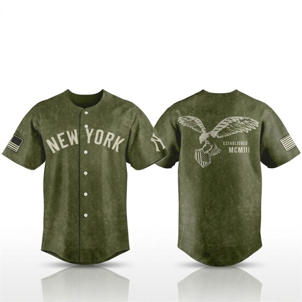 NY Yankees Armed Forces Day 2026 Jersey