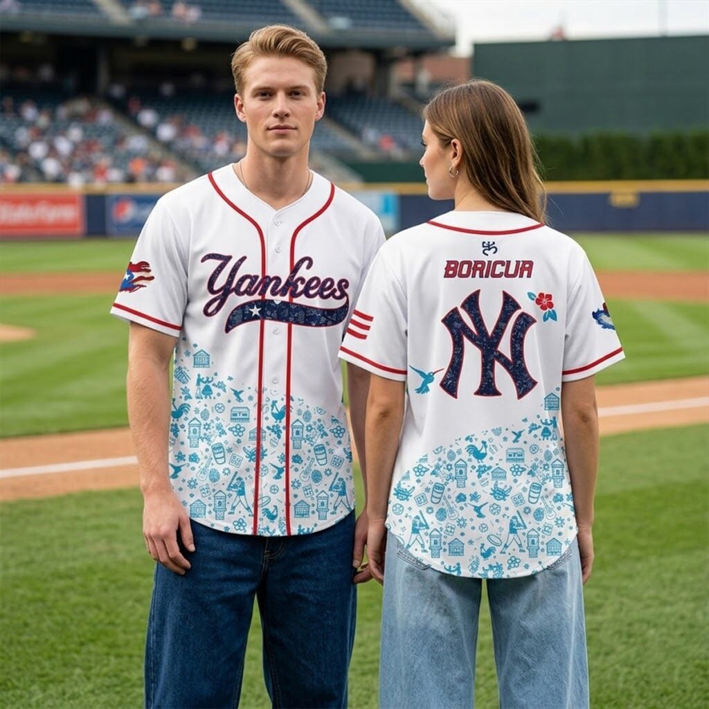 2026 NY Yankees Puerto Rican Heritage Night Jersey 0