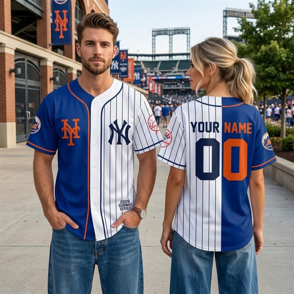 2026 NY Yankees x NY Mets Subway Series Jersey 0