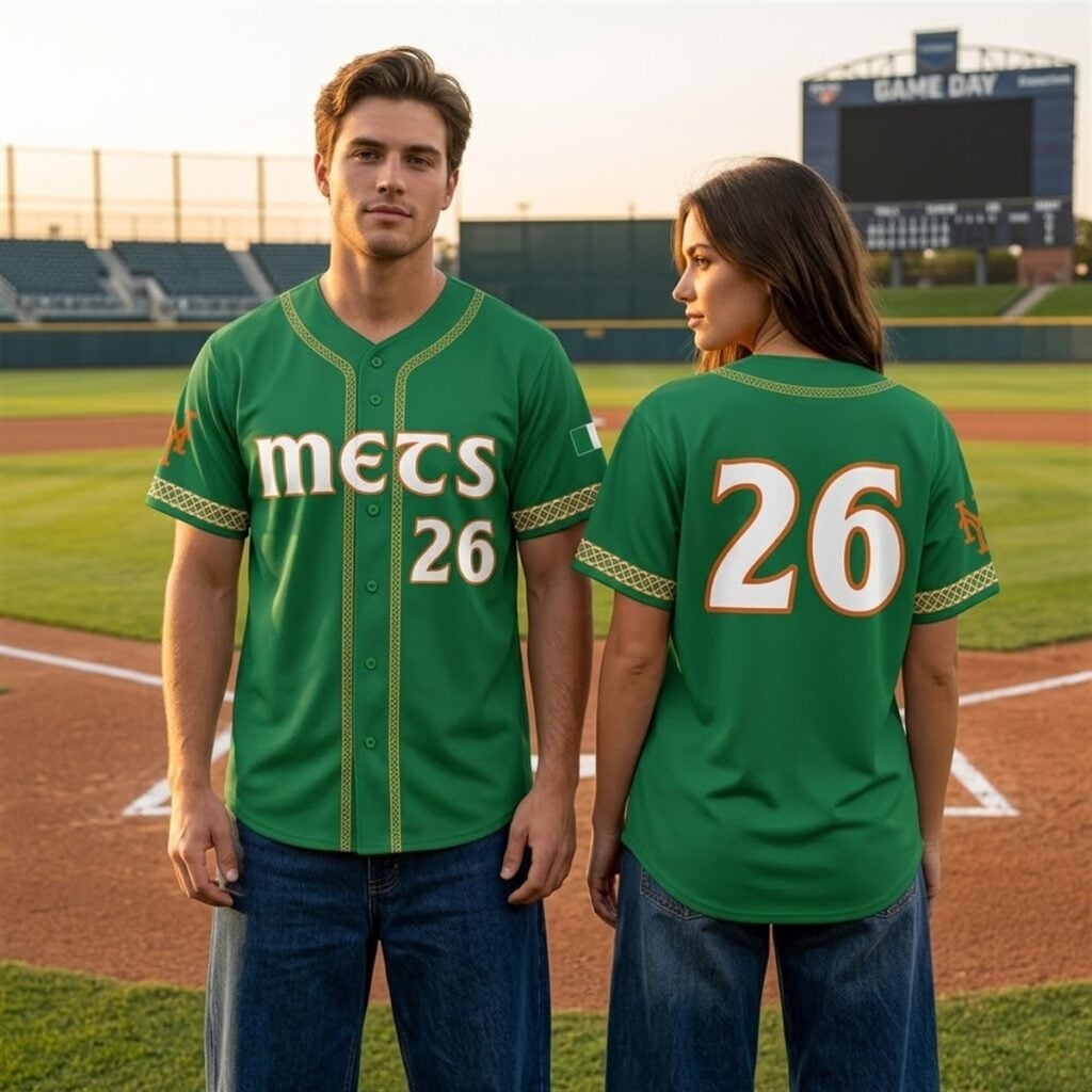 2026 New York Mets Irish Heritage Night Jersey Giveaway 0