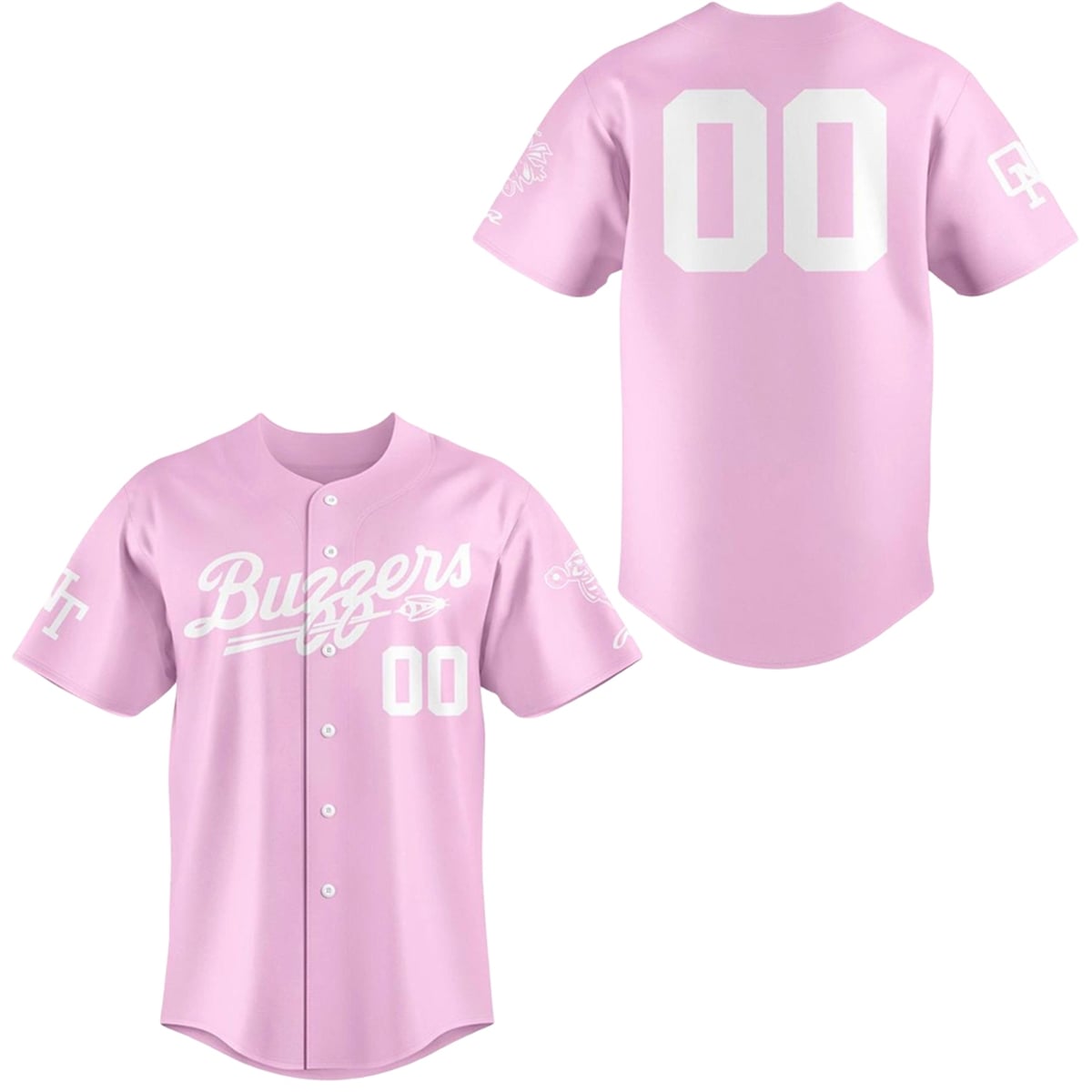 2026 Ontario Tower Buzzers New Season Pink Jersey 0 2026 Ontario Tower Buzzers New Season Pink Jersey 0
