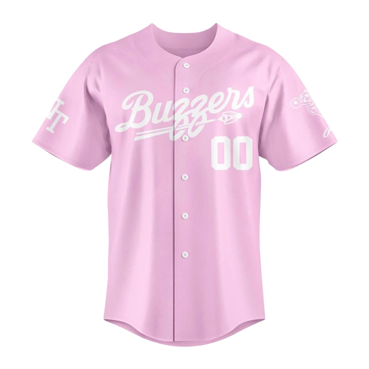 2026 Ontario Tower Buzzers New Season Pink Jersey 2 2026 Ontario Tower Buzzers New Season Pink Jersey 1
