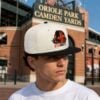 2026 Orioles Day of the Dead Sugar Skull Mascot Hat 1