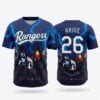 2026 Rangers Solo Leveling Night Jersey Giveaway 1