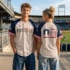 2026 Toledo Mud Hens Patriotic Jersey 0