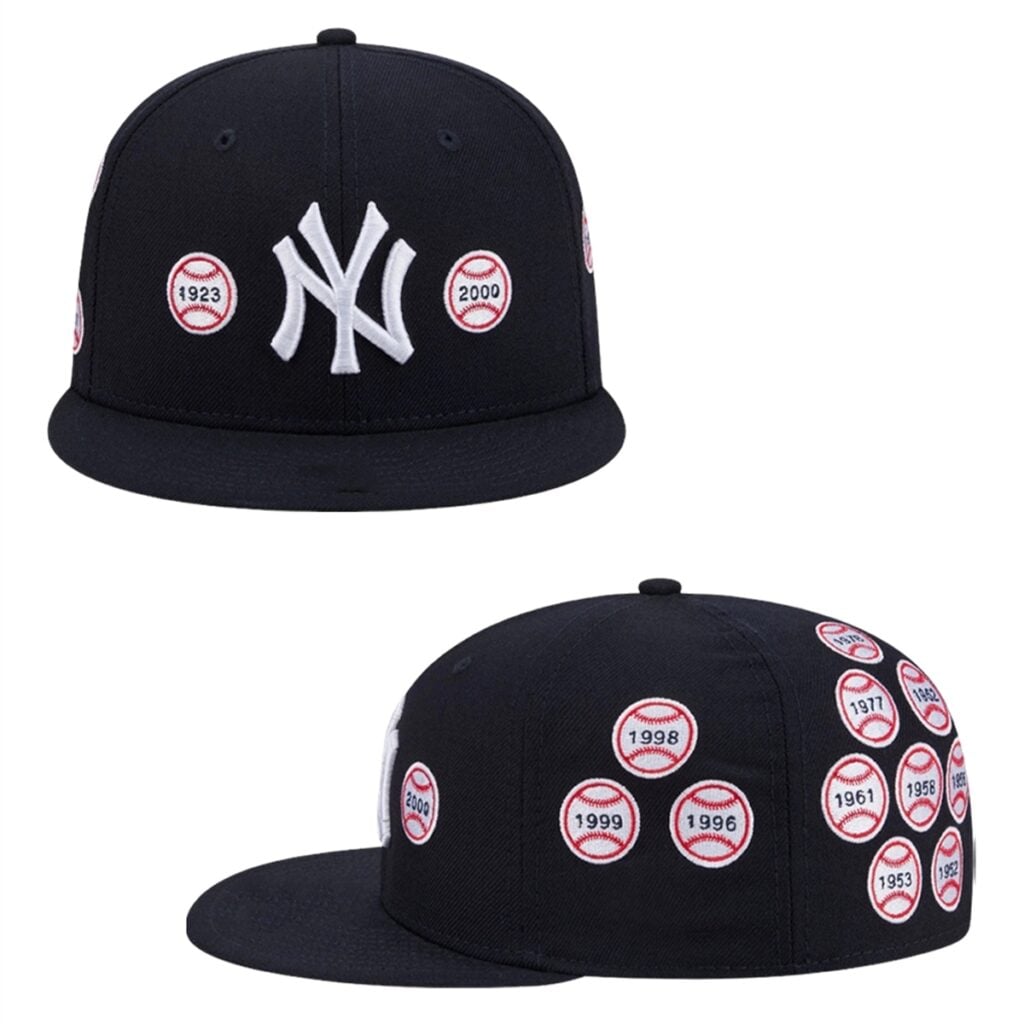 2026 Yankees x Spike Lee World Series Champions Baseballs Wool Hat 1