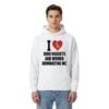 3 I Love Dino Nuggets And Women Dominating Me Hoodie