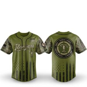 1 Rangers Military Appreciation Night 2026 Jersey