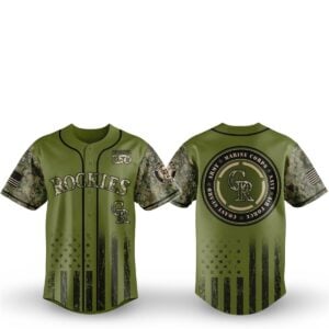 1 Rockies Military Appreciation Night 2026 Jersey