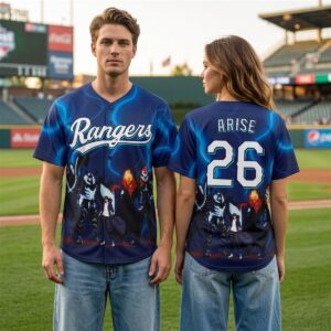 2026 Rangers Solo Leveling Night Jersey Giveaway 0