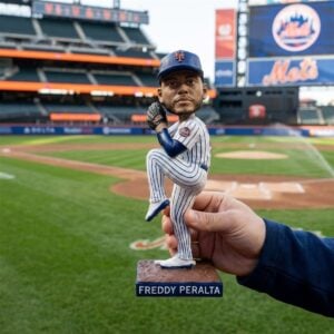 2026 NY Mets Freddy Peralta Bobblehead Giveaway 0