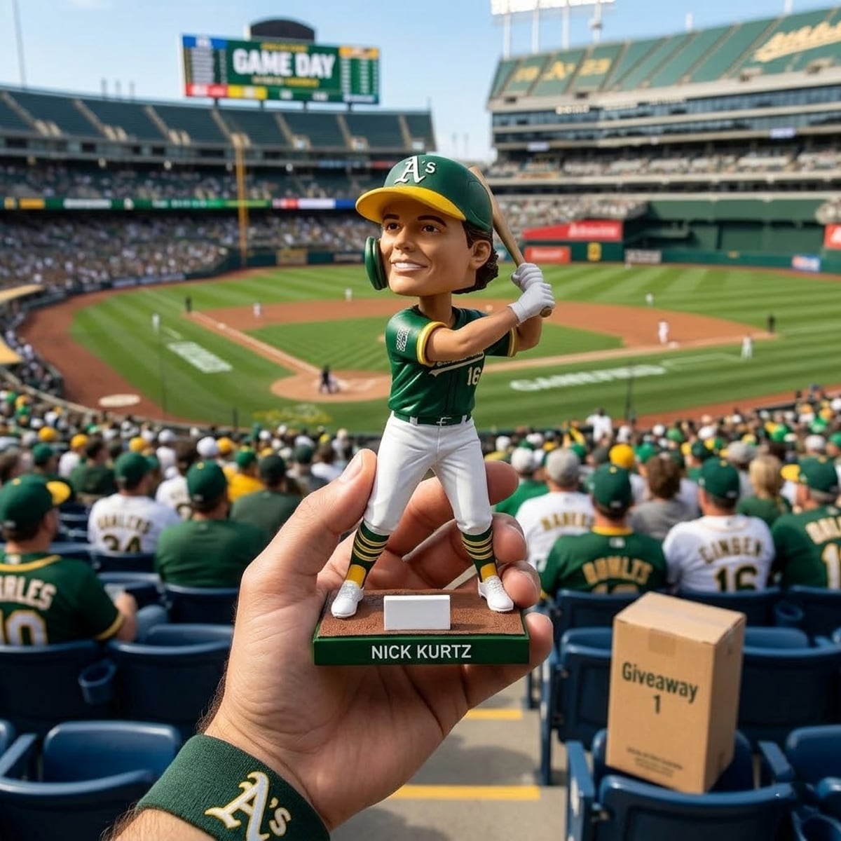 Athletics Nick Kurtz Bobblehead 2026 Giveaway 2 Athletics Nick Kurtz Bobblehead 2026 Giveaway 2