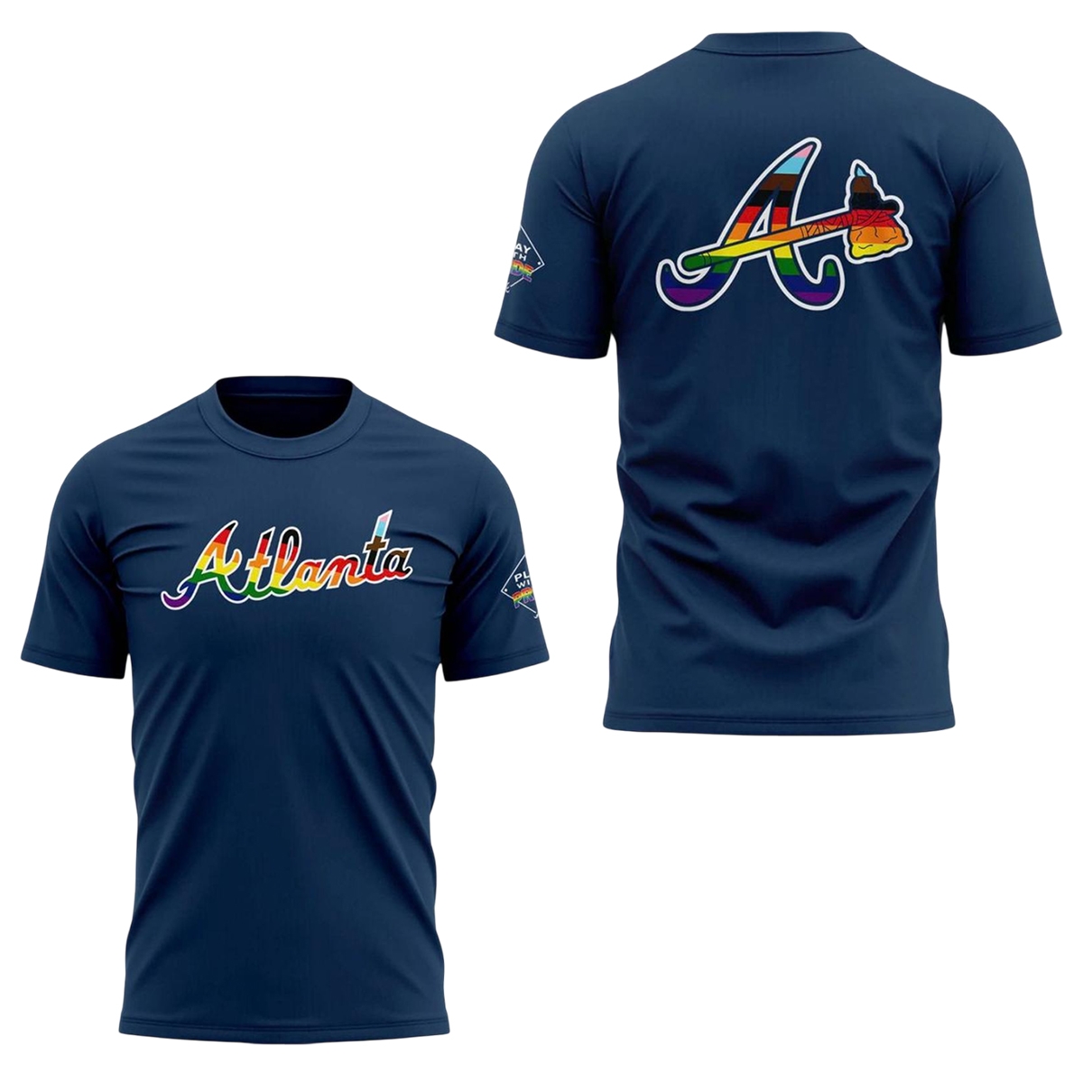 Atlanta Braves Pride Night Shirt 2026 Giveaway 1 Atlanta Braves Pride Night Shirt 2026 Giveaway 1