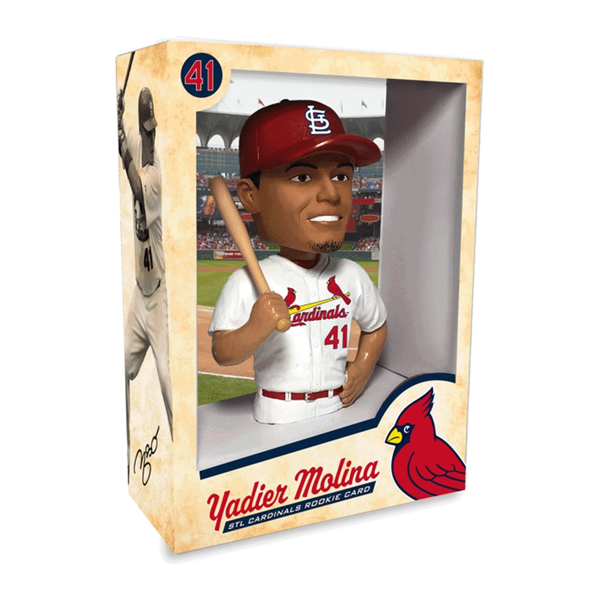 Cardinals Yadier Molina Bobblecard 2026 Giveaway 1 Cardinals Yadier Molina Bobblecard 2026 Giveaway 1