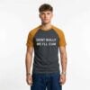 Dont Bully Me I'll Cum Raglan Orange Shirt
