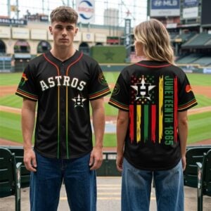 0 2026 Astros Juneteenth Freedom Day 1865 Jersey