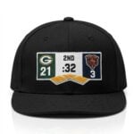 GB Packers 21 Bears 3 Hat