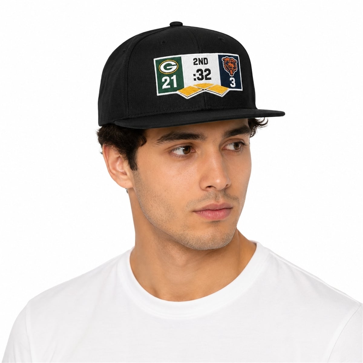 GB Packers 21 Bears 3 Hat 2 GB Packers 21 Bears 3 Hat 2
