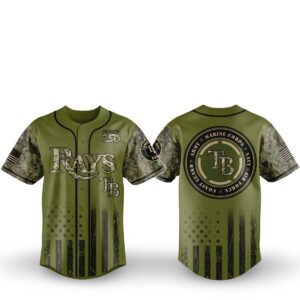 1 TB Rays Military Appreciation Night 2026 Jersey