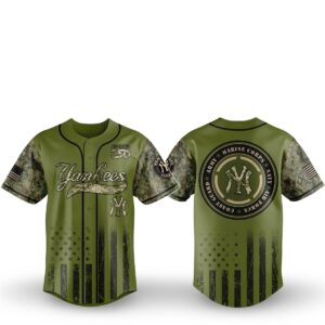 1 NY Yankees Military Appreciation Night 2026 Jersey