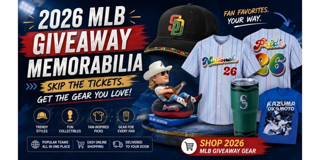 How MLB Fans Are Getting 2026 Giveaway Memorabilia Without Buying Game Tickets