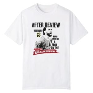 1 David Raya After Review Westham No 19 Has Committed A Foul Goalkeeper Shirt 1