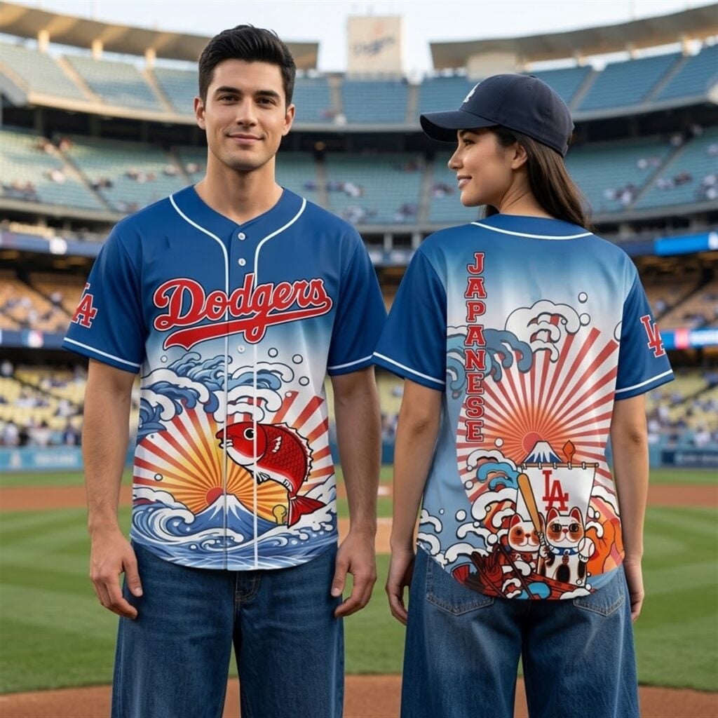 2026 LA Dodgers Japanese Heritage Night In LA Jersey