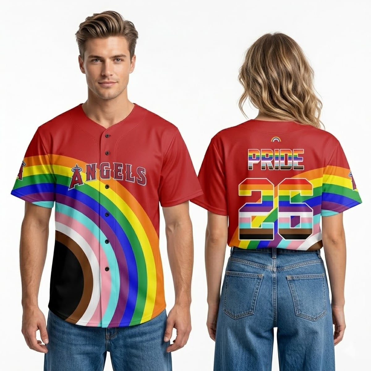 LA Angels Pride Night Jesrey 2026 Giveaway 2 LA Angels Pride Night Jesrey 2026 Giveaway 2