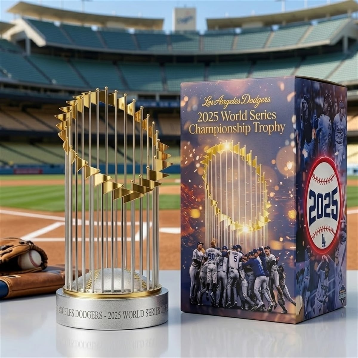 LA Dodgers 2025 World Series Trophy 2026 Giveaway 0 LA Dodgers 2025 World Series Trophy 2026 Giveaway 0