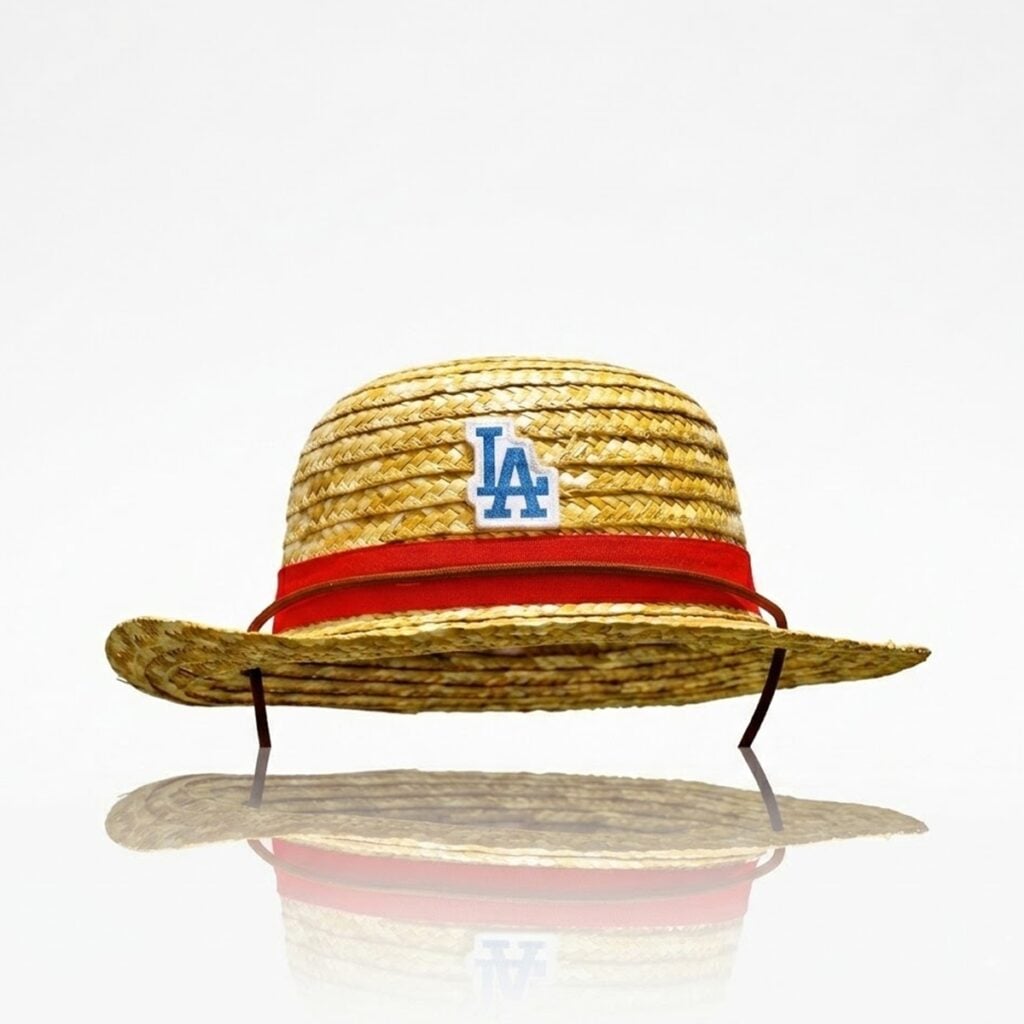LA Dodgers One Piece Luffy Straw Hat 2026 Giveaway 4 LA Dodgers One Piece Luffy Straw Hat 2026 Giveaway 1