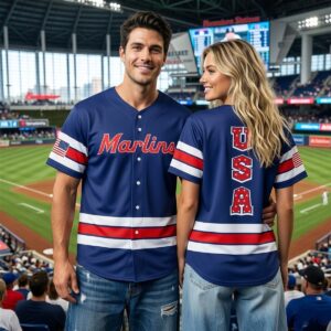 2026 Marlins USA 250th Celebration Jersey Giveaway 0