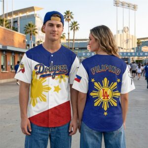 2026 LA Dodgers Filipino Heritage Night Jersey 0