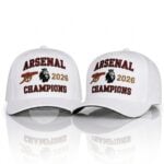 Mikel Arteta Arsenal Champions 2026 Hat