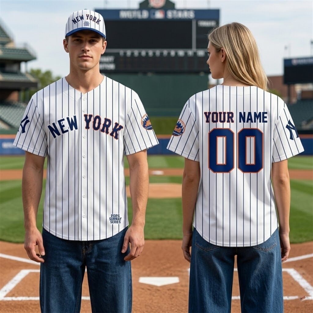 New York Baseball 2026 Subway Yankees x Mets Jersey 0