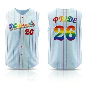 Nationals Pride Night OUT Jersey 2026 Giveaway 1