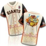 SF Giants Pokemon Worlds Night Pikachu Jersey 2026 Giveaway