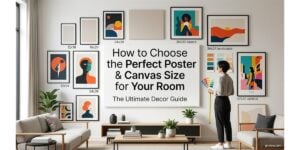 How to Choose the Perfect Poster Size for Your Room The Ultimate Decor Guide