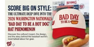 The Ultimate Deep Dive into the 2026 Washington Nationals Bad Day To Be A Hot Dog Hat Phenomenon