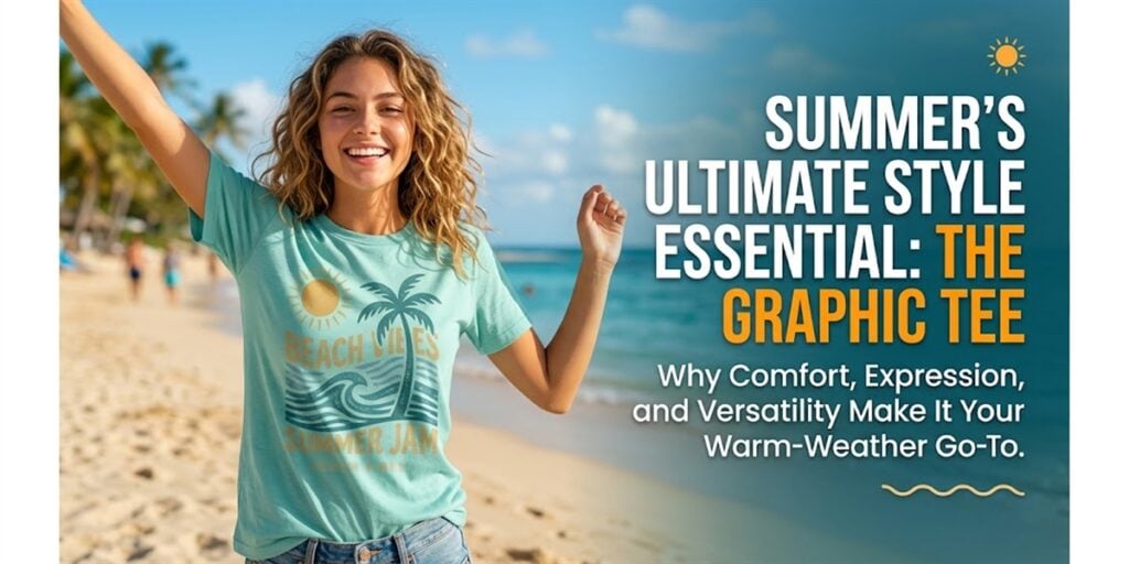 The Ultimate Summer Style Guide Why Custom Graphic T Shirts Are Your Warm Weather Essentials