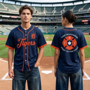 2026 Tigers First Responders Night Jersey Giveaway 0