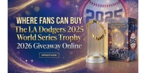 Where Fans Can Buy The LA Dodgers 2025 World Series Trophy 2026 Giveaway Online