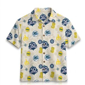 Seattle Mariners 50 Seasons Aloha Shirt 2026 Giveaway 1