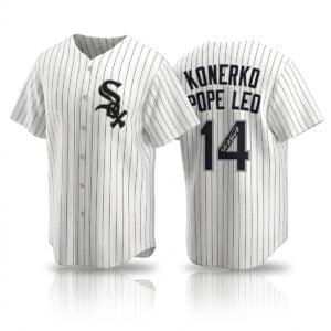 2026 Pope Leo XIV Paul Konerko Jersey 1