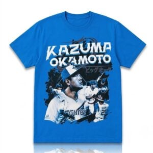 2026 Toronto Blue Jays Kazuma Okamoto Shirt Giveaway 1