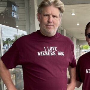 Brandon Walker I Love Wieners Dog Shirt 0