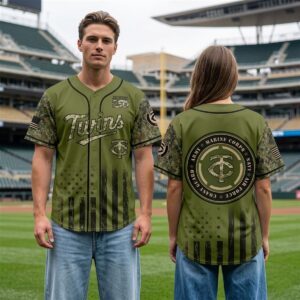 0 Twins Military Appreciation Night 2026 Jersey
