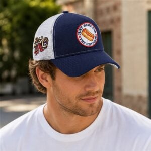 American 250th Just Here For The Hot Dogs Hat 0