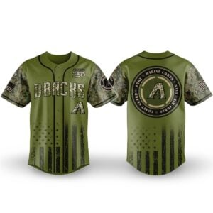 1 Dbacks Military Appreciation Night 2026 Jersey