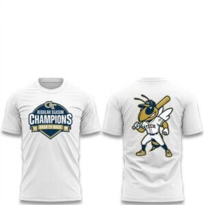 2026 Georgia Tech Regular Season Champions Back To Back Shirt 1
