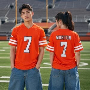 2026 Denver Broncos Craig Morton Tribute Football Jersey 0